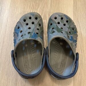 Kids Camo Slip-On Shoes